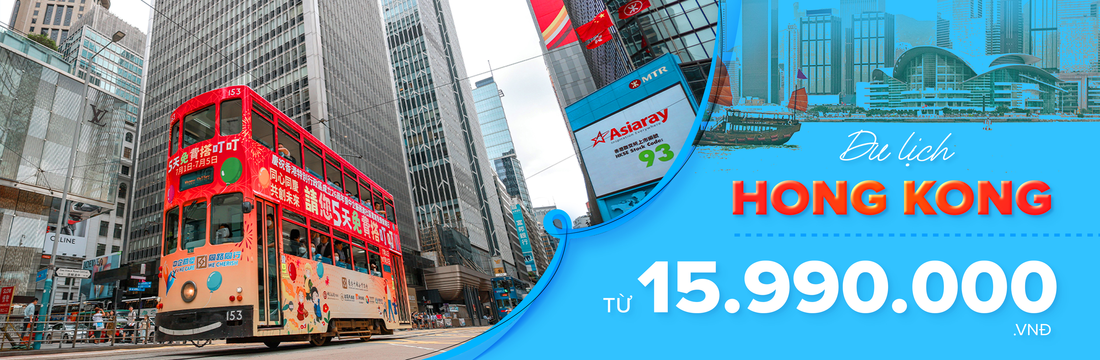 Tour du lịch Hong Kong